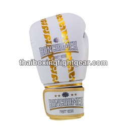 Gants de boxe thai Buakaw Banchamek "BGL Striker White" | Gants Boxe Thai