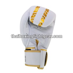 Gants de boxe thai Buakaw Banchamek "BGL Striker White" | Gants Boxe Thai