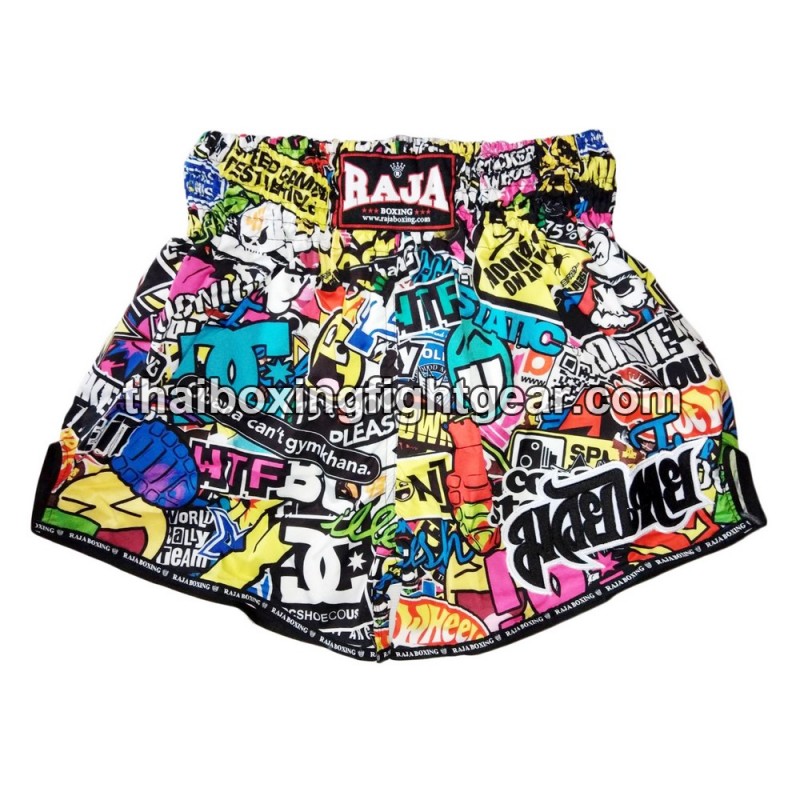 Short de Boxe Thai Raja Boxing "Warn" | Shorts Boxe Thai