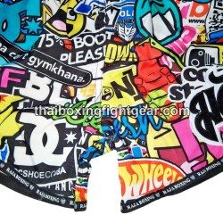 Short de Boxe Thai Raja Boxing "Warn" | Shorts Boxe Thai