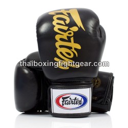 Gants de Boxe Thai Fairtex BGV19 noir | Gants