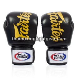 Gants de Boxe Thai Fairtex BGV19 noir | Gants