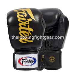 Gants de Boxe Thai Fairtex BGV19 noir | Gants