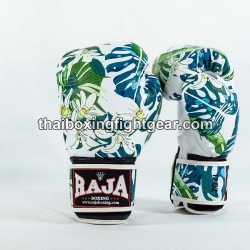 Raja Boxing Gants de boxe  Muay Thai "Orchid White" | Gants