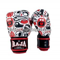 Raja Boxing Gants de boxe  Muay Thai "Monster Red" | Gants