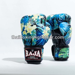 Raja Boxing Gants de boxe  Muay Thai "Yellow Flower" | Gants
