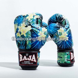Raja Boxing Gants de boxe  Muay Thai "Yellow Flower" | Gants