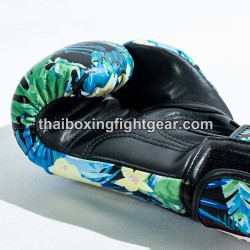 Raja Boxing Gants de boxe  Muay Thai "Yellow Flower" | Gants
