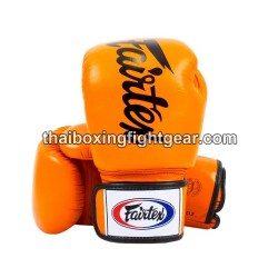 Gants de Boxe Thai Fairtex BGV19 Orange | Gants
