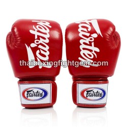 Gants de Boxe Thai Fairtex BGV19 Rouge | Gants
