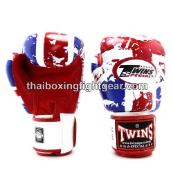Gants de boxe thai Twins FBGVL3-44 "UK" | Gants