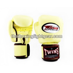 Gants de boxe thai Twins BGVL-3  Vanila | Gants