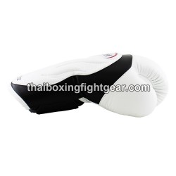Gants de boxe thai Twins BGVL6 Noir Blanc | Gants