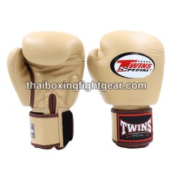 Gants de boxe thai Twins BGVL-3 Latte | Gants