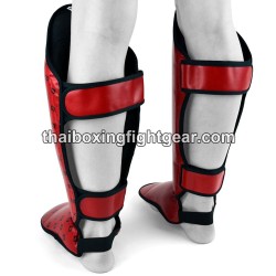 Protège-tibias Compétition Fairtex SP5 Rouge | Fairtex