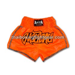 Short de Boxe Thai Raja Boxing Orange | Shorts Boxe Thai
