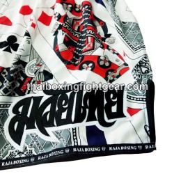 Short de Boxe Thai Raja Boxing "Poker" | Shorts Boxe Thai