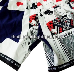 Short de Boxe Thai Raja Boxing "Poker" | Shorts Boxe Thai