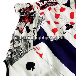 Short de Boxe Thai Raja Boxing "Poker" | Shorts Boxe Thai