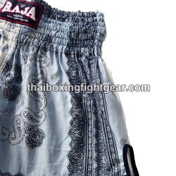 Short de Boxe Thai Raja Boxing "Indian Paisley LB" | Shorts Boxe Thai