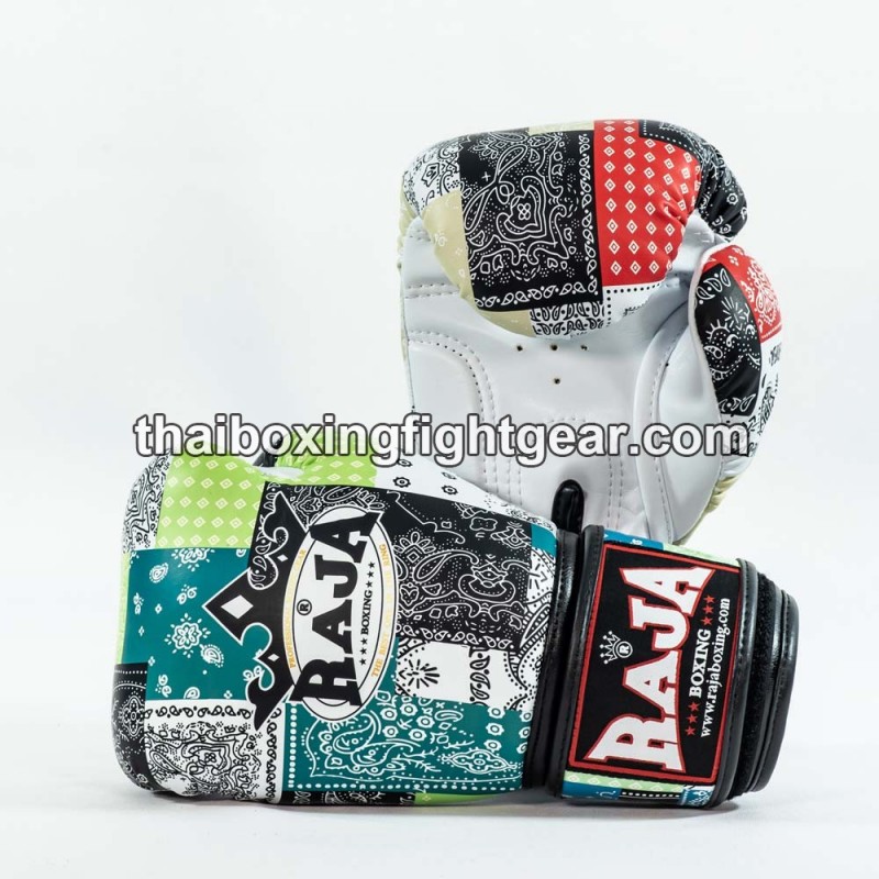 Raja Boxing Gants de boxe  Muay Thai "Indian Paisley THR" | Gants