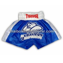 Thaismai Muay Thai Boxing Shorts "Old West" Blue | Shorts