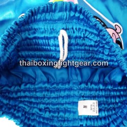 SHORT DE BOXE THAISMAI "Powerpuff" Bleu | Shorts