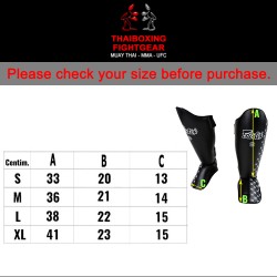 Protège-tibias Compétition Fairtex SP5 Cuir noir Fairtex - 5