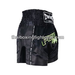 SHORT DE BOXE THAI TWINS TBS- FIGHTORDIE "Black" Twins - 2