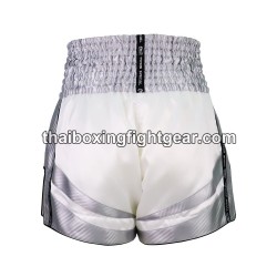 SHORT DE BOXE THAI TWINS TBS- FIGHTORDIE "White" Twins - 3