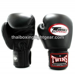 Muay Thai Boxing Gloves for Kids Twins BGVS3 Synthetic Black | Ladies/Kids