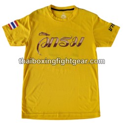 T-shirt Wik-Rom Muay Thai Jaune | T-shirts