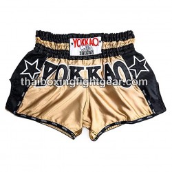 Short de boxe Thai Yokkao-airtech-carbon neon noir Yokkao - 1