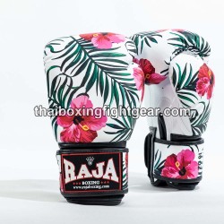 Raja Boxing Gants de boxe  Muay Thai "Shaba White" Raja - 2