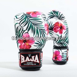 Raja Boxing Gants de boxe  Muay Thai "Shaba White" Raja - 3