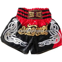 Short de boxe: Thaiboxing "Noir & Rouge" Thai Boxing - 1