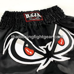 Short de Boxe Thai Raja Boxing "No Fear" Noir Raja - 2