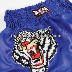 Short de Boxe Thai Raja Boxing "Tiger" Bleu Raja - 2