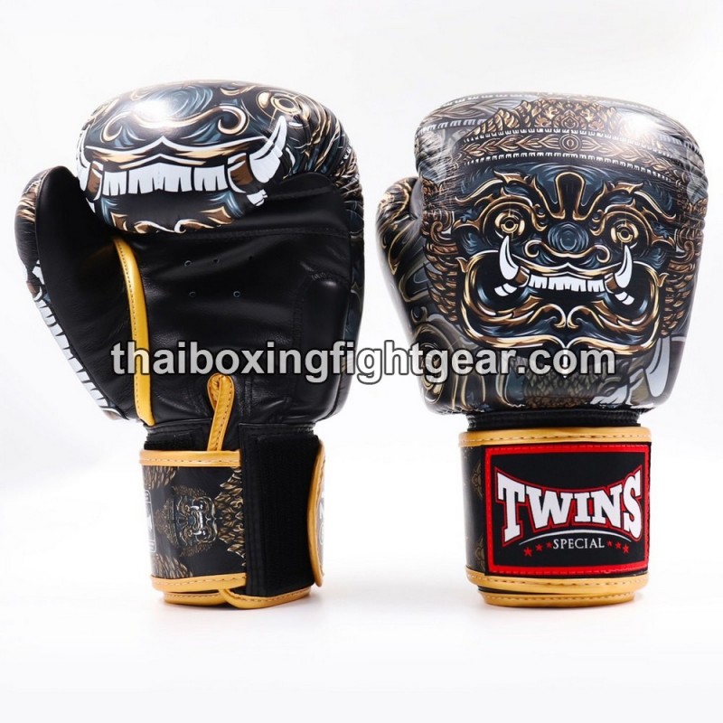 Gants de boxe thai Twins "FBGVL3-63 Yakthai " Twins - 1