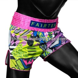 Short de boxe thai Fairtex X Future LAB Pink Fairtex - 5