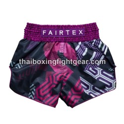 Short de boxe thai Fairtex X Future LAB Purple Fairtex - 1