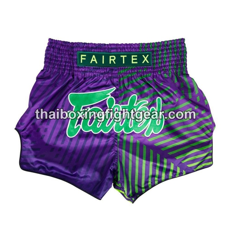 Short de boxe thai Fairtex BS1922 RACER PURPLE Fairtex - 1