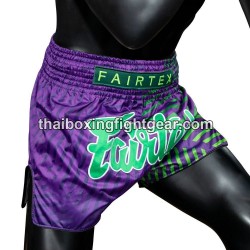Short de boxe thai Fairtex BS1922 RACER PURPLE Fairtex - 3