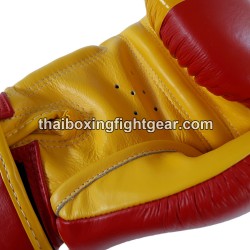 Gants de boxe Twins "Fancy" rouge FBGVL3-43 | Gants