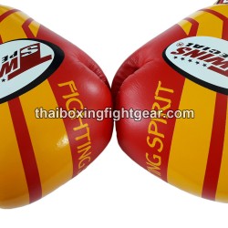 Gants de boxe Twins "Fancy" rouge FBGVL3-43 | Gants