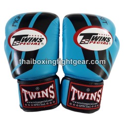 Gants de boxe Twins "Fancy" FBGVL3-43 bleu | Gants