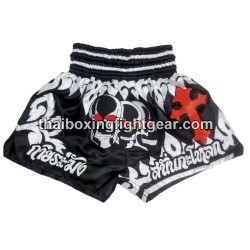 SHORT DE BOXE THAISMAI  "Skull Cross" Thaismai - 1