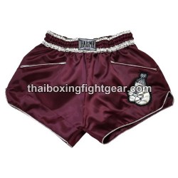 SHORT DE BOXE THAISMAI  "FIGHT Maroon" Thaismai - 1