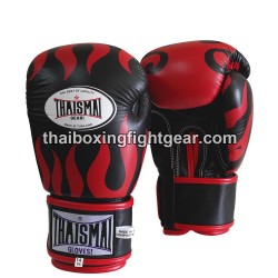 Gants de boxe thai Thaismai BG124 "Fire" Noir Thaismai - 1