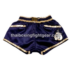 SHORT DE BOXE THAISMAI  "FIGHT Dark Blue" Thaismai - 1